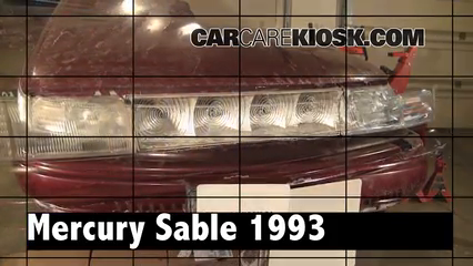 1993 Mercury Sable GS 3.8L V6 Sedan Review